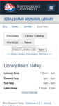 Mobile Screenshot of library.ship.edu